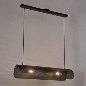 Lampadario Industriale Carmid nero 2x E27 INSPIRE