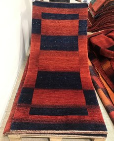 Loribaft Tappeto persiano 170 x 80 Rosso (Iran) Annodato A Mano
