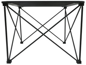 Tavolo da campeggio pieghevole 70x70cm antracite