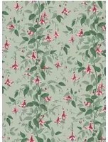 Cole & Son Carta da parati Fuchsia - Dusty Rose and Pale Sage on Soft Laurel