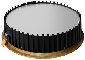 APLED - Lampada LED RONDO WOODLINE LED/18W/230V 3000K diametro 26 cm quercia legno solido