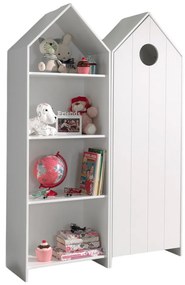 Armadio a giorno bianco per bambini 115x171,5 cm CASAMI - Vipack