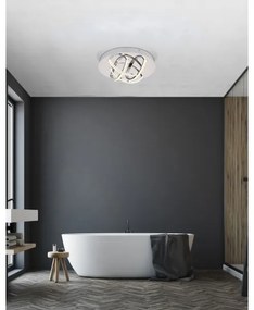 Globo 67126-15IP - Plafoniera LED da bagno KEANA LED/15W/230V IP44