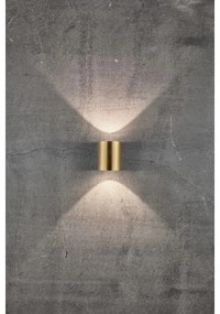 Nordlux - Applique da esterno a LED CANTO 2xLED/6W/230V IP44 ottone