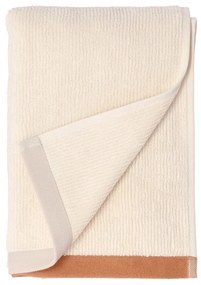 Asciugamano in cotone marrone e beige 50x100 cm Contrast - Södahl