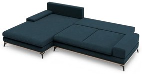 Divano letto angolare blu petrolio, angolo sinistro Planet - Windsor &amp; Co Sofas