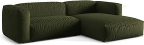 Divano angolare componibile verde (angolo destro) Martina - Micadoni Home