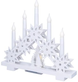 Brilagi - Candelabro natalizio a LED 5xLED/2xAA