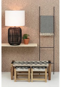 Scala decorativa in metallo nero Siem - Light &amp; Living