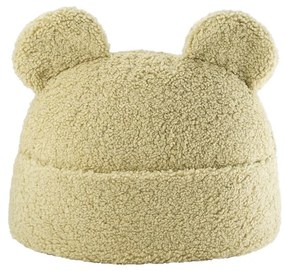 Cuscino per divano da bambini verde con rivestimento in bouclé Teddy Pouch – Wigiwama