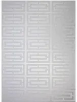 Osborne & Little Carta da parati Kikko Trellis - Silver