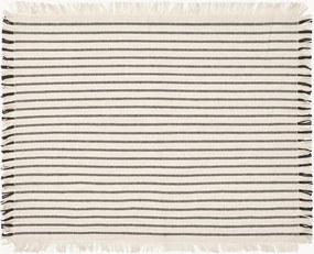 Set di 2 tovagliette in cotone con frange Elouise