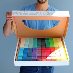 Grimm's - Grande mosaico in legno - 100 pezzi