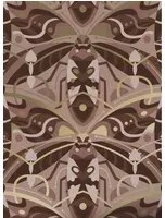 KEK Amsterdam Tapete Art Deco Animaux Beetle Gold - Taupe