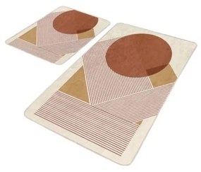 Set di tappetini per il bagno in velluto 2 pz 60x100 cm – Mila Home