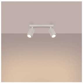 Faretto color crema 6,5x30 cm Gleam – Sollux