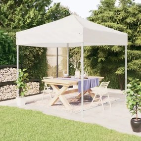 Tenda per Feste Pieghevole Bianca 3x3 m