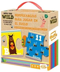 Puzzle Shuffle Into the Wild Per bambini 26 Pezzi