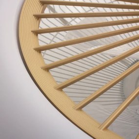 LED Plafoniera dimmerabile con ventilatore ZEPHYR LED/48W/230V oro + +TC