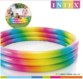 Piscina gonfiabile rotonda Intex 147 x 33 cm grande colore
