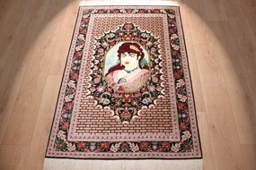 Ghom Tappeto persiano 150x100 (Iran) Annodato A Mano