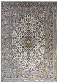 Kashan Tappeto persiano 350 x 250 Beige (Iran) Annodato A Mano