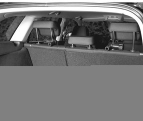 Trixie barriera auto per cani in alluminio argento e nero 13171