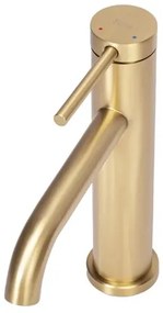 REA-B5323 - Miscelatore per lavabo CLIF 20,5 cm, finitura oro spazzolata
