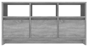 Mobile Porta TV Grigio Sonoma 102x37,5x52,5 cm in Truciolato