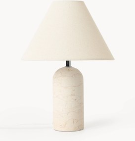 Lampada da tavolo con base in marmo Gia