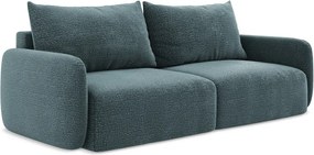 Divano turchese allungabile/con contenitore 238 cm Kalena – Makamii