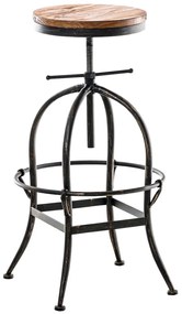 Sgabello Bar Strong Con Design Industrial Chic / Bronze