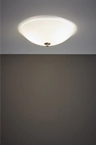 Plafoniera bianca con paralume in vetro ø 35 cm Polar – Markslöjd