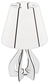 Eglo 95796 - Lampada da tavolo COSSANO 1xE14/40W/230V