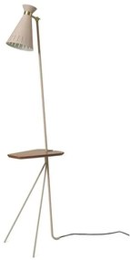 Warm Nordic - Cone Piantana w/Tavolo Pure Cashmere/Teak Warm Nordic