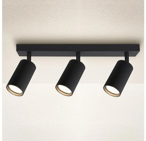 Brilagi - Faretto SELE MODERN 3xGU10/30W/230V nero