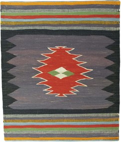 Kilim Tappeto 110x90 (Iran) Tessuto A Mano