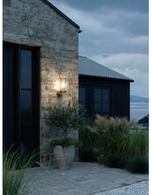 Nordlux - Lampada da parete per esterni LINTON 1xE27/15W/230V IP54 ottone