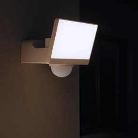 Faro LED con sensore di movimento e crepuscolare DAVOS LED/30W/230V IP54 bianco