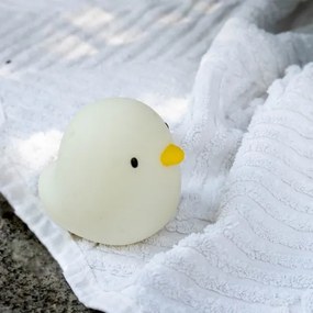 MegaLight - LED RGB Ricaricabile per bambini touch lampada per vasca da bagno SWIMMY DUCK LED/5V