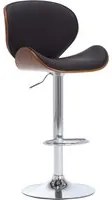 Sgabello da Bar Nero in Similpelle cod mxl 77204