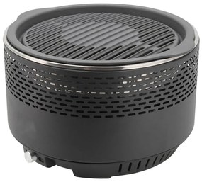 Griglia a carbone da tavolo 4xAA/USB nera