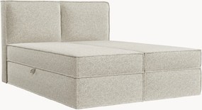 Letto boxspring fatto a mano con contenitore Bergen, H3