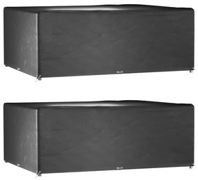 Copri Mobili Giardino 2pz 16 Occhielli 278x204x105 Rettangolare /