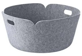 Restore Round Cestino Grey Melange - Muuto