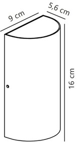 Nordlux - Applique a LED da esterno ROLD LED/10,5W/230V IP54 color crema