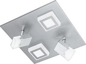 Eglo 54985 - Faretto LED/19,6W/230V 27x27 cm cromo opaco