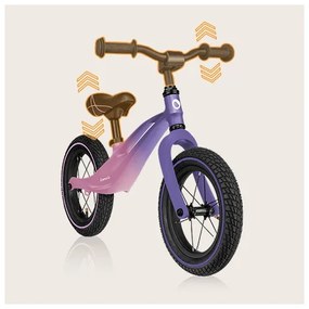 Lionelo - Bici a spinta BART AIR viola/rosa
