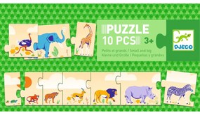Puzzle - Dal più piccolo al più grande - 10 pz