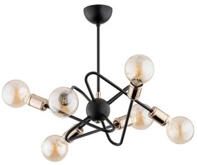 Surface-mounted lampadario VIRGINIA 6xE27/60W/230V